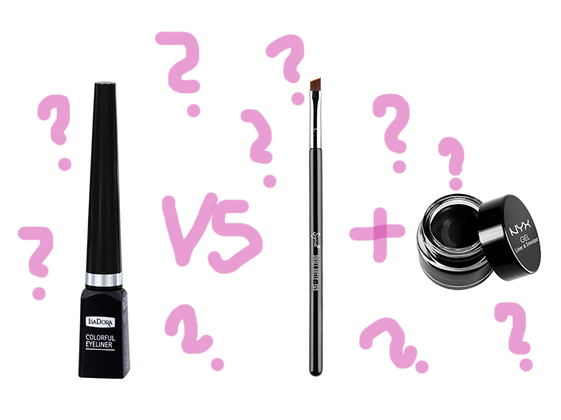 eyeliner vs gel liner